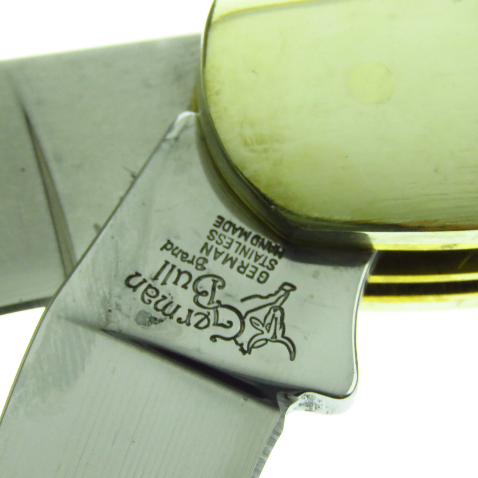 Gb069Ds German Bull Navaja Folding Hunter Asta-Venado C Fnda