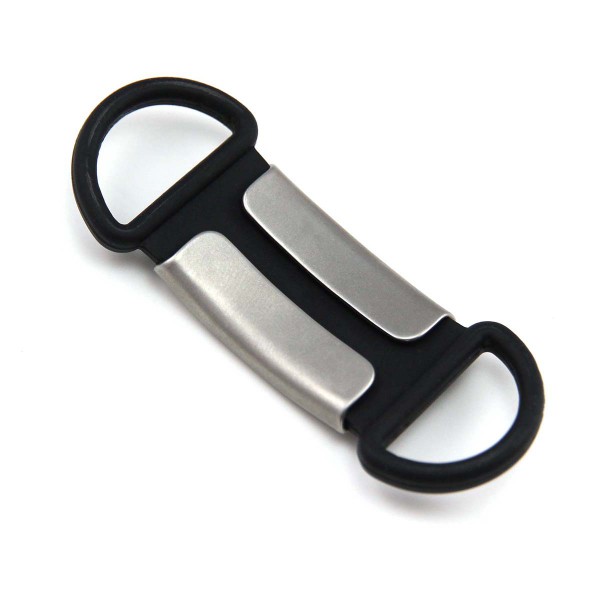 Banda para Watch con placa e Identificación Médica con código QR Codylife Slider color negro