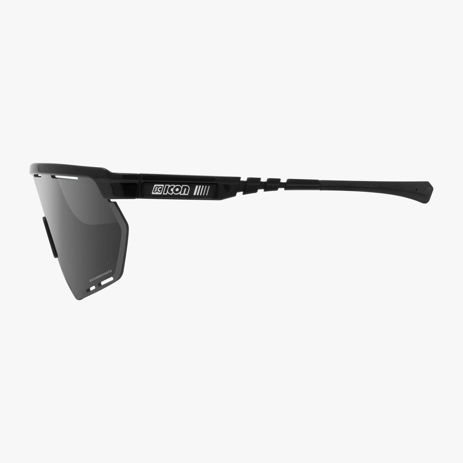 Lentes Scicon Aerowing Gafa Deportiva Ciclismo Negro/Lente negro Unitalla Lente negro