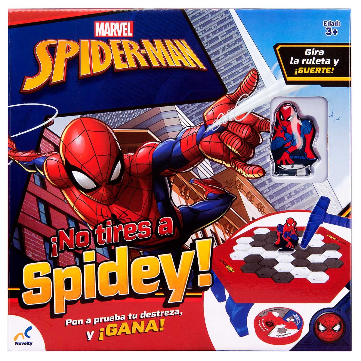 Juego de Mesa para Niños No Tires a Spiderman Novelty