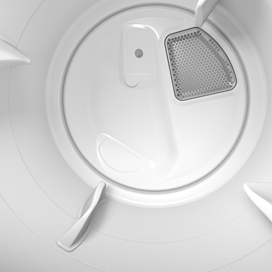 Secadora Carga Frontal a gas 20kgs alta eficiencia HE 7MWGD6620HW