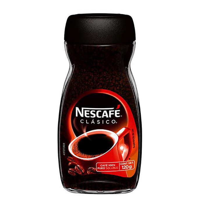 Nescafe Clasico Frasco de 120 g