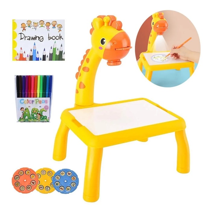 Proyector De Dibujo Para Niños Con Diapositivas Y Pinceles