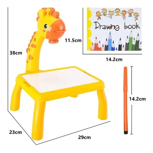 Proyector De Dibujo Para Niños Con Diapositivas Y Pinceles