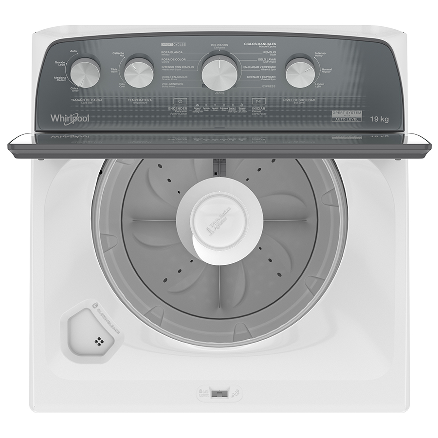 Lavadora Carga Superior 19kg Xpert System Blanco 8MWTW1934WJM