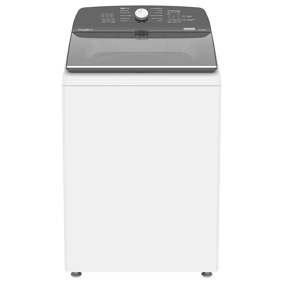 Lavadora Carga Superior 22kg Xpert System Impeller Blanco 8MWTW2241WJB