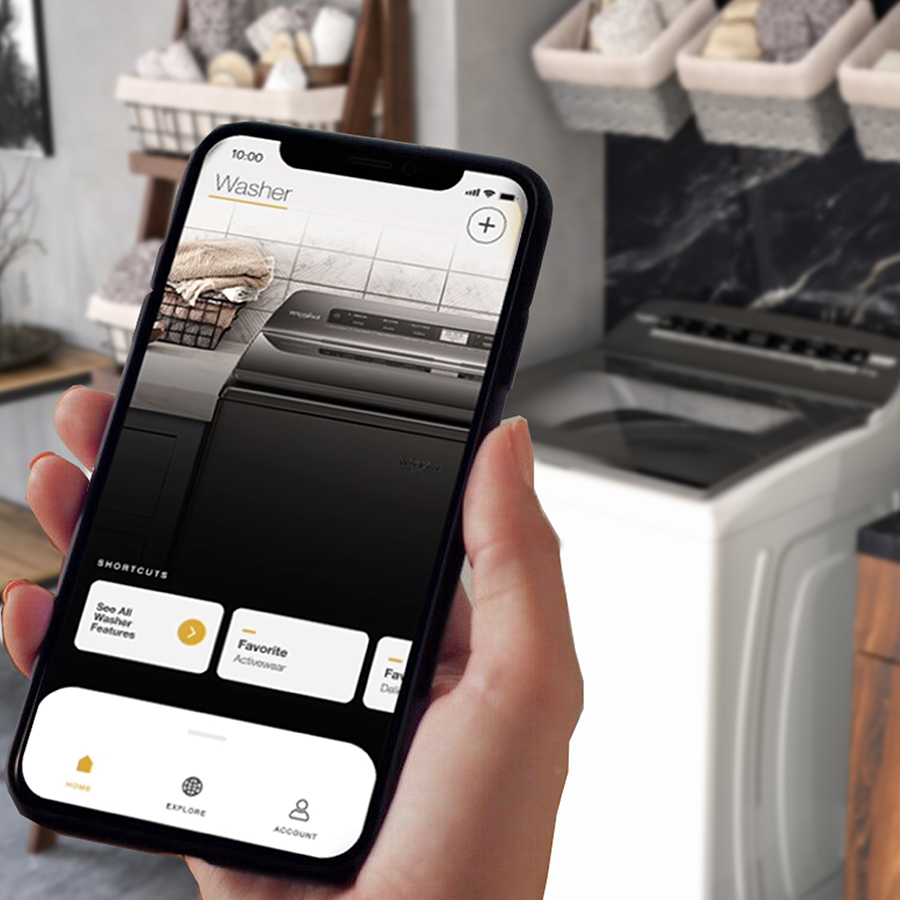 Lavadora Smart carga superior 26kg 8MWTW2640WJB