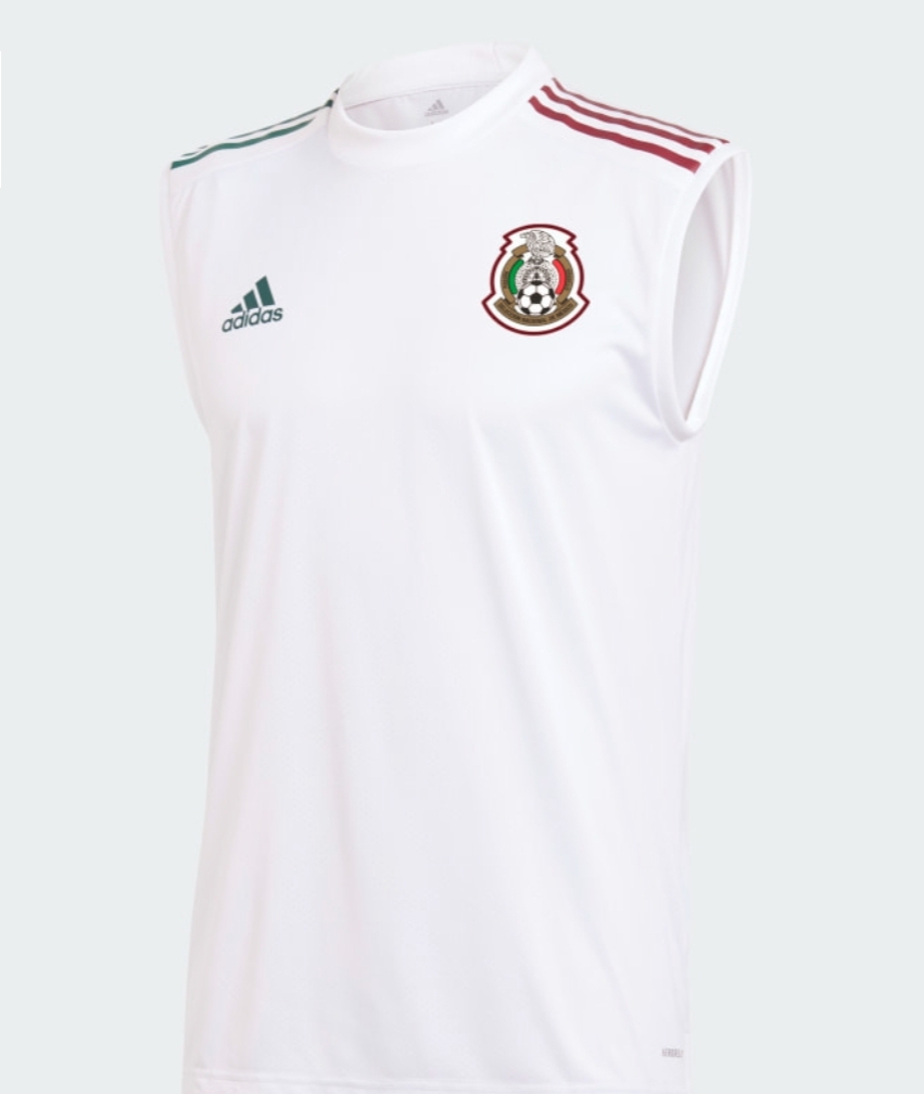 JERSEY ENTRENAMIENTO SIN MANGAS SELECCION MEXICANA ADIDAS 