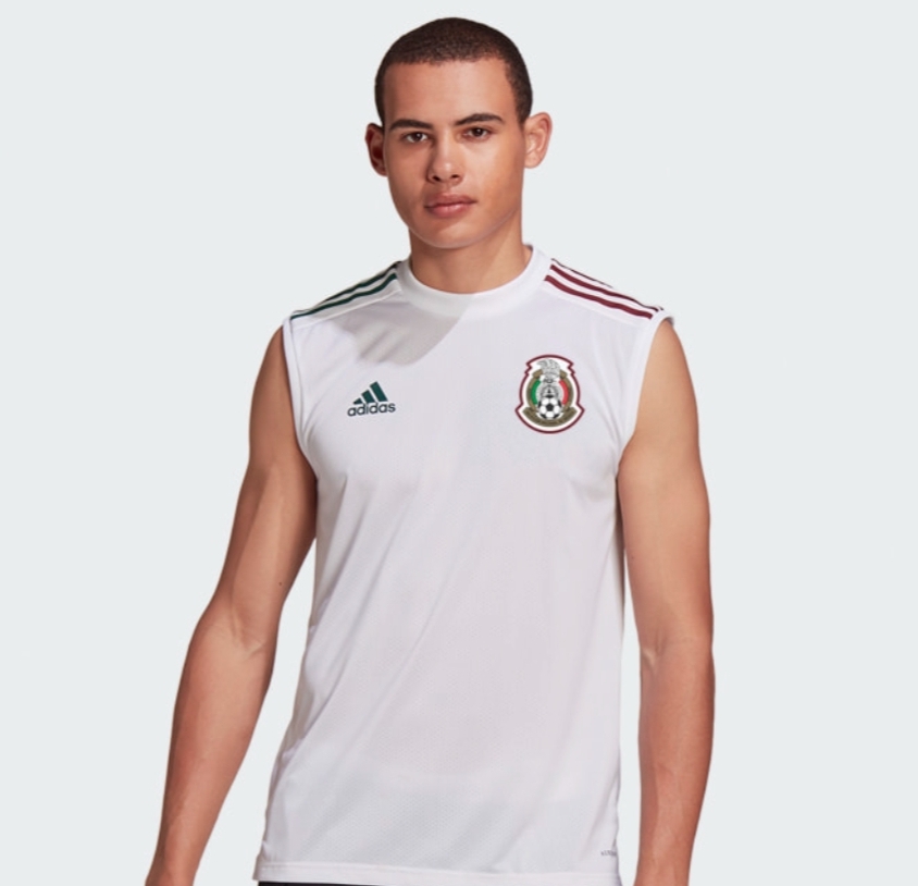 JERSEY ENTRENAMIENTO SIN MANGAS SELECCION MEXICANA ADIDAS 