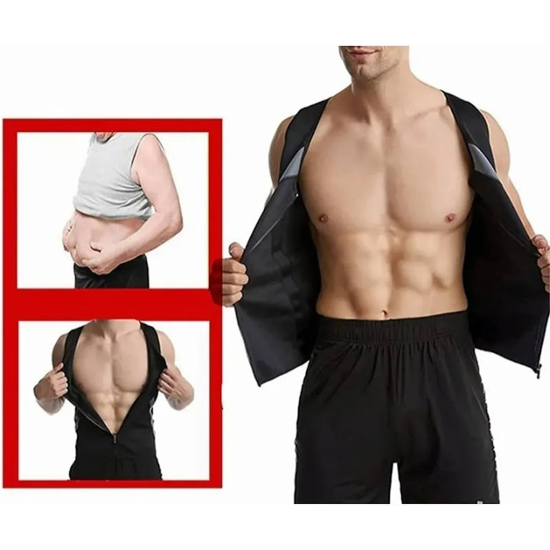 Chaleco reductor neopreno efecto sauna reduce abdomen