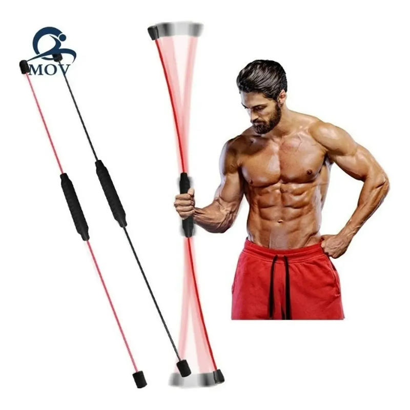 Flex Bar Barra Flexible Fitness Para Entrenamiento En Casa