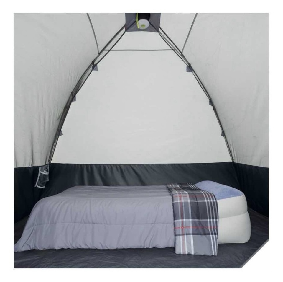 CASA DE CAMPAÑA CORE PARA 6 PERSONAS CON LAMPARA, RESISTENTE AL AGUA