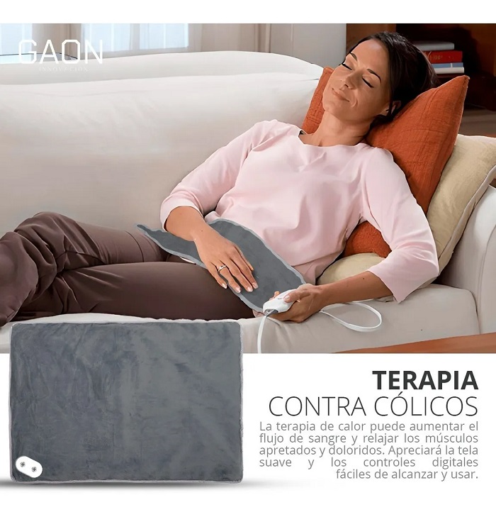 Cojin Electrico Terapia De Calor Dolor Muscular