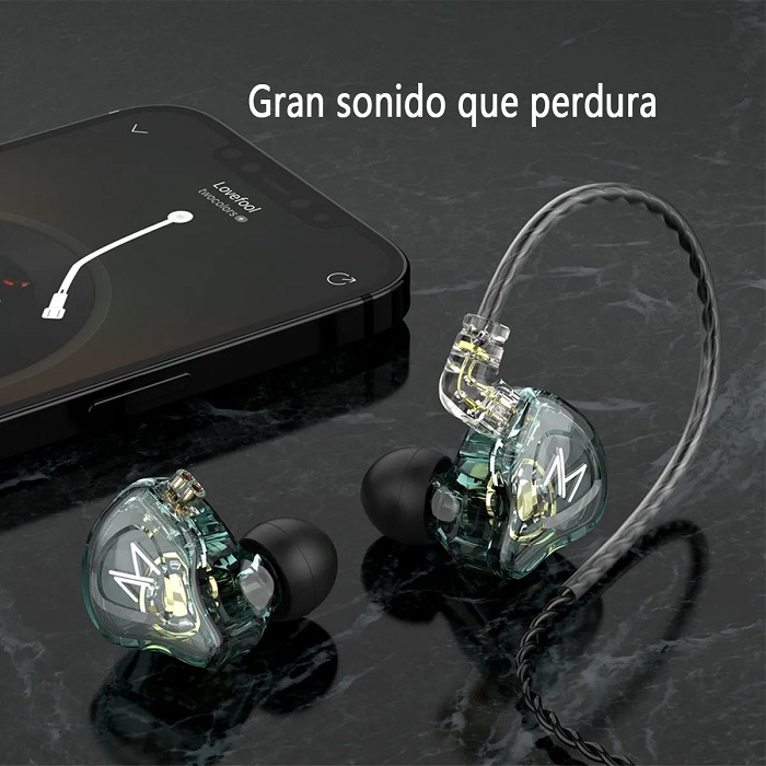 Audífonos In-ear Trn Mt1,verde,sin Micrófono