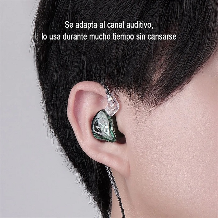 Audífonos In-ear Trn Mt1,verde,sin Micrófono