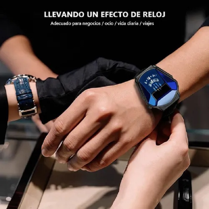 Reloj De Moda Para Hombre Cabeza De Serpiente