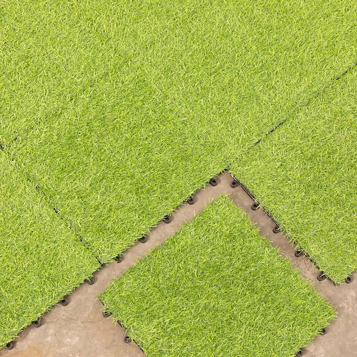 Piso de Pasto Artificial DE 10 Pz Hanie Design 666721 CST