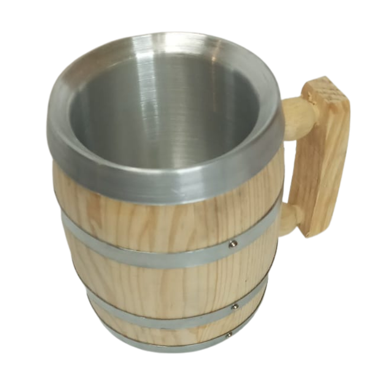 Tarro cervecero de roble 500ML personalizable 