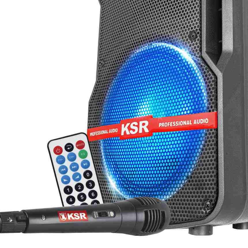 Bafle Kaiser MSA-7908RED De 8 Pulgadas (20,32cm) - Negro