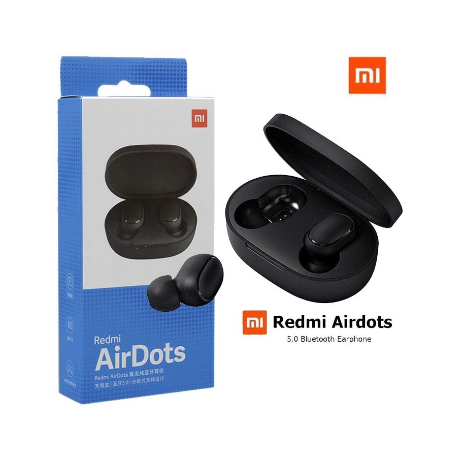 Audífonos In-ear Inalámbricos Xiaomi Redmi Airdots Negro