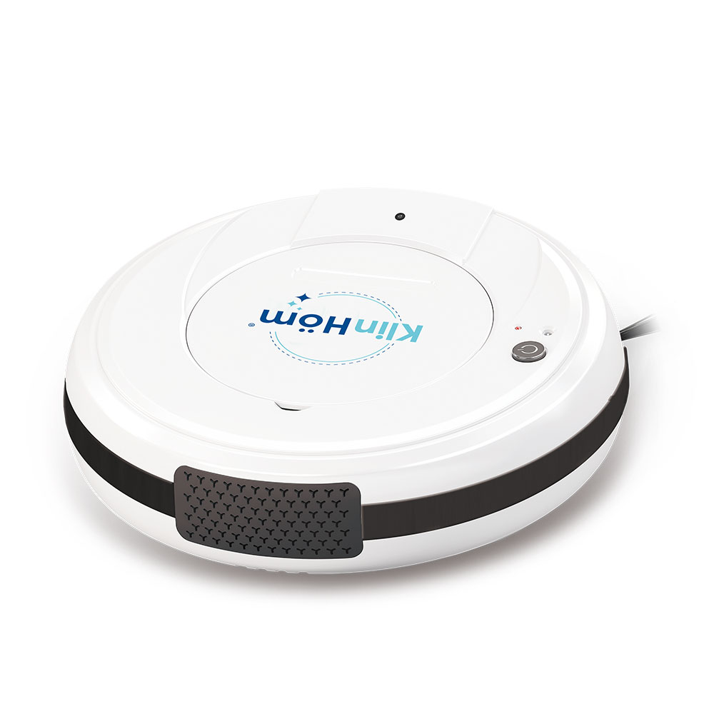 Aspiradora robot Klin Hom trapeadora blanca  