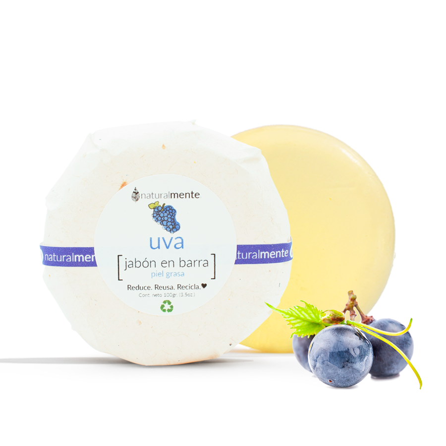 LÍNEA INFANTIL - JABÓN EN BARRA - UVA 100 GR.