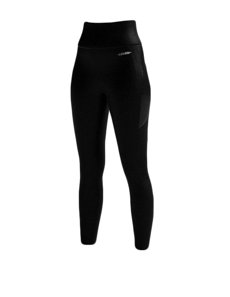 Leggings con Bolsas Mujer G Leven Color Negro para Deporte 