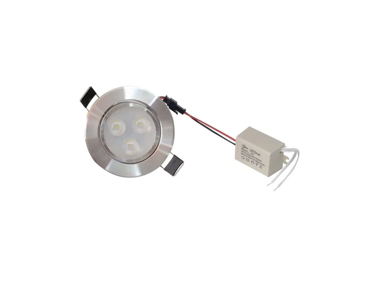 Empotrado Plafon Led 3w Spot Luz Blanca Paquete