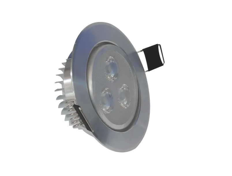 Empotrado Plafon Led 3w Spot Luz Blanca Paquete