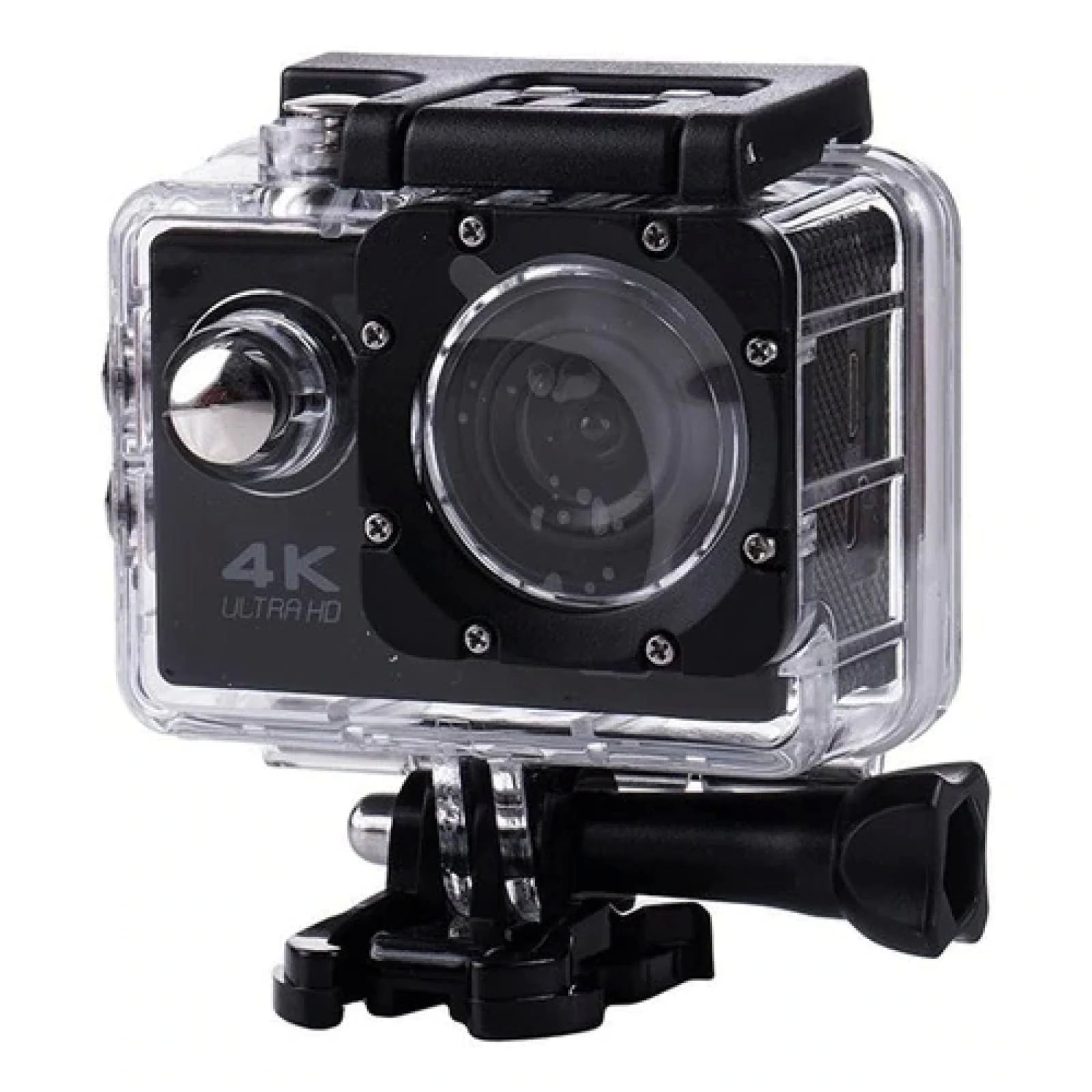 Camara Deportiva 4k Sport cam Wifi Sumergible Con Mas de 20 Accesorios
