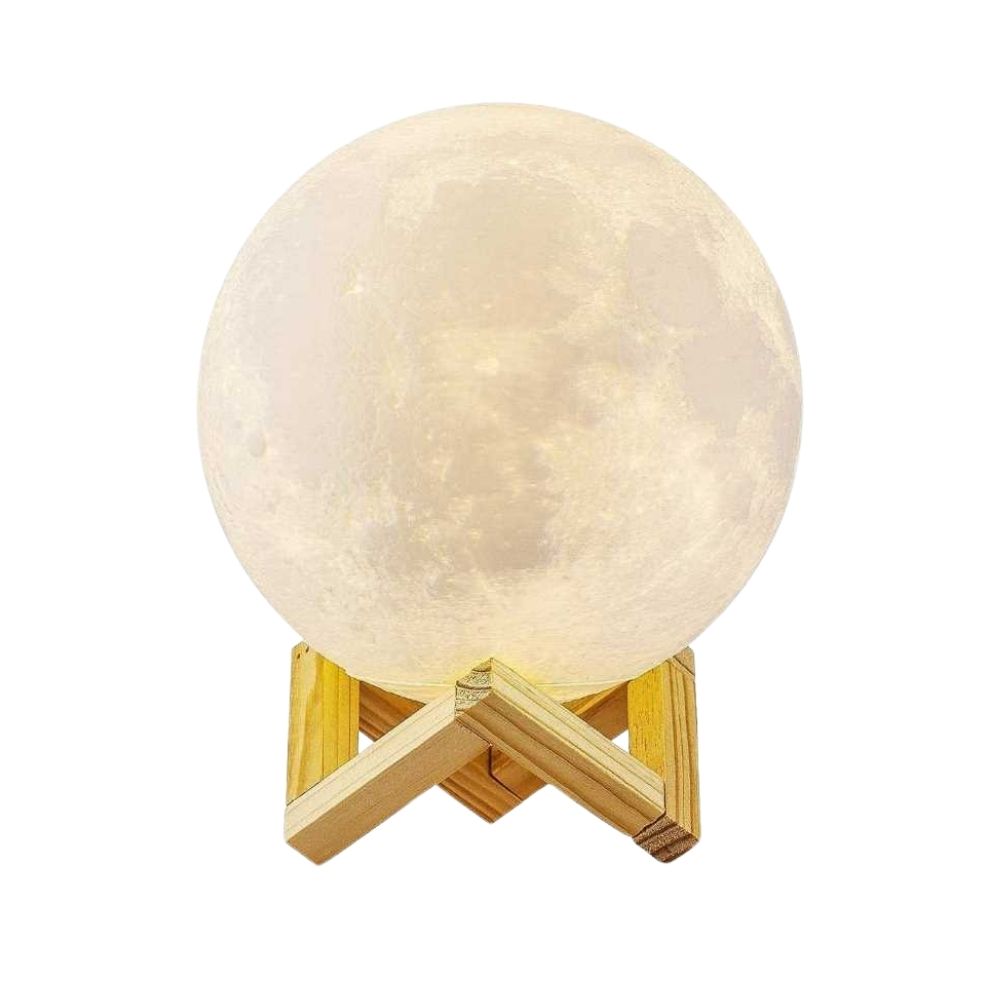 Lámpara de luna 3D Gadgets & Fun RGB recargable