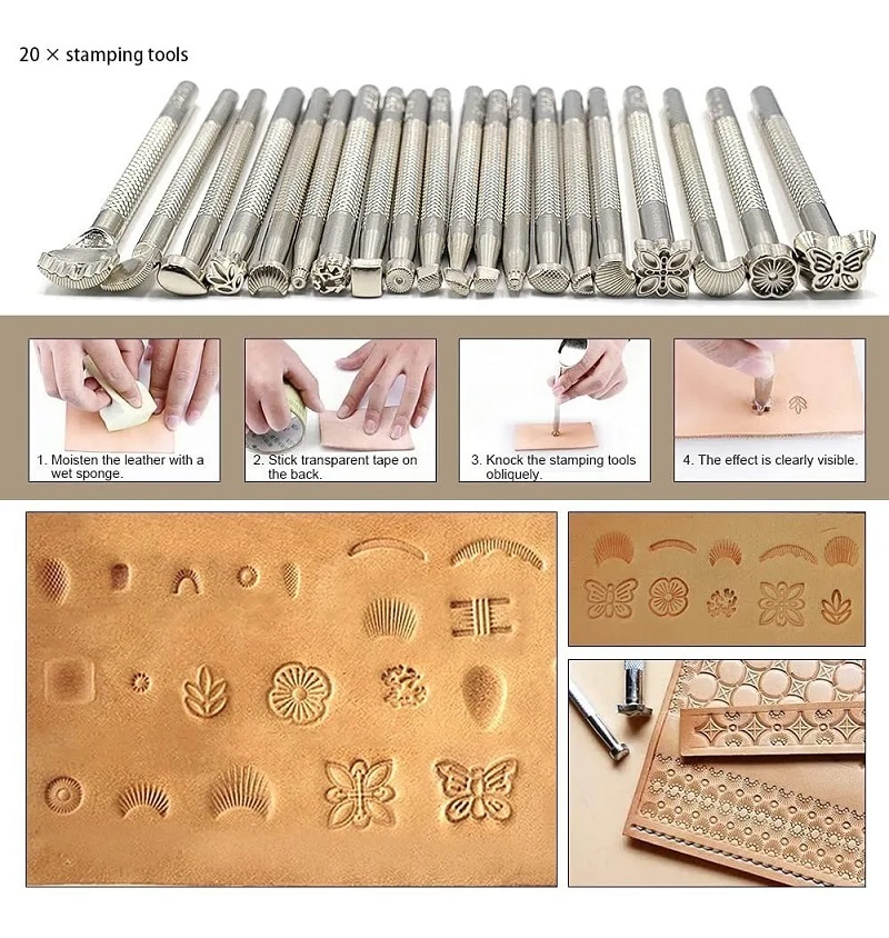 Juego De Herramientas Para Trabajar Cuero