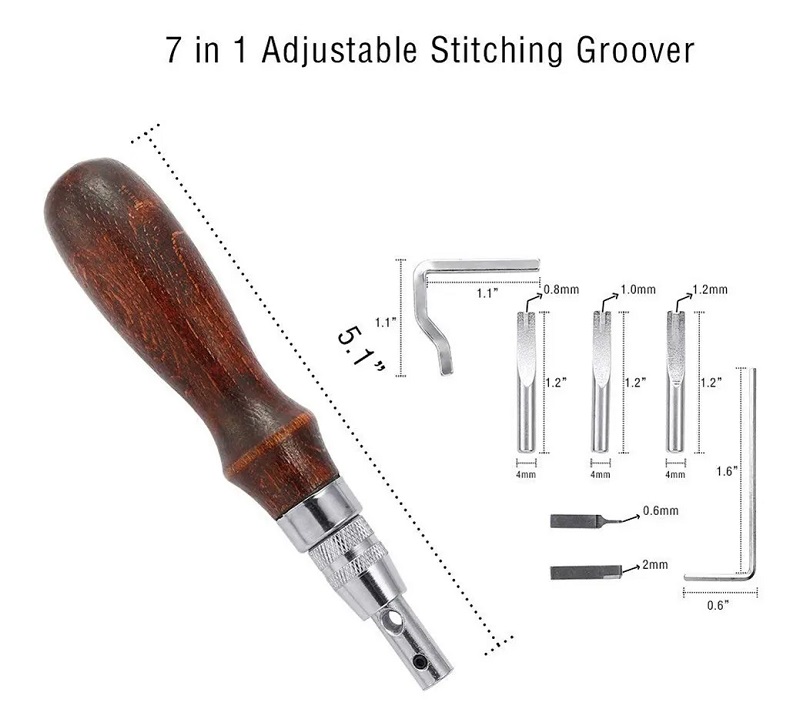 Juego De Herramientas Para Trabajar Cuero