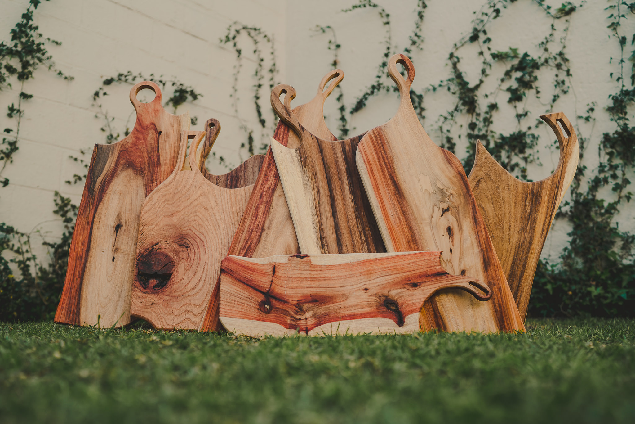 Tablas de madera para presentacion de carnes frias y quesos