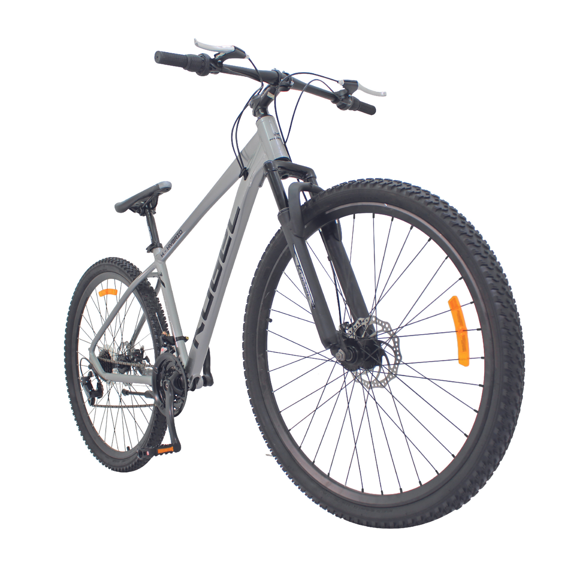 Bicicleta Montaña Rodada 29 21 Velocidades Kugel H-Hybrid Gris