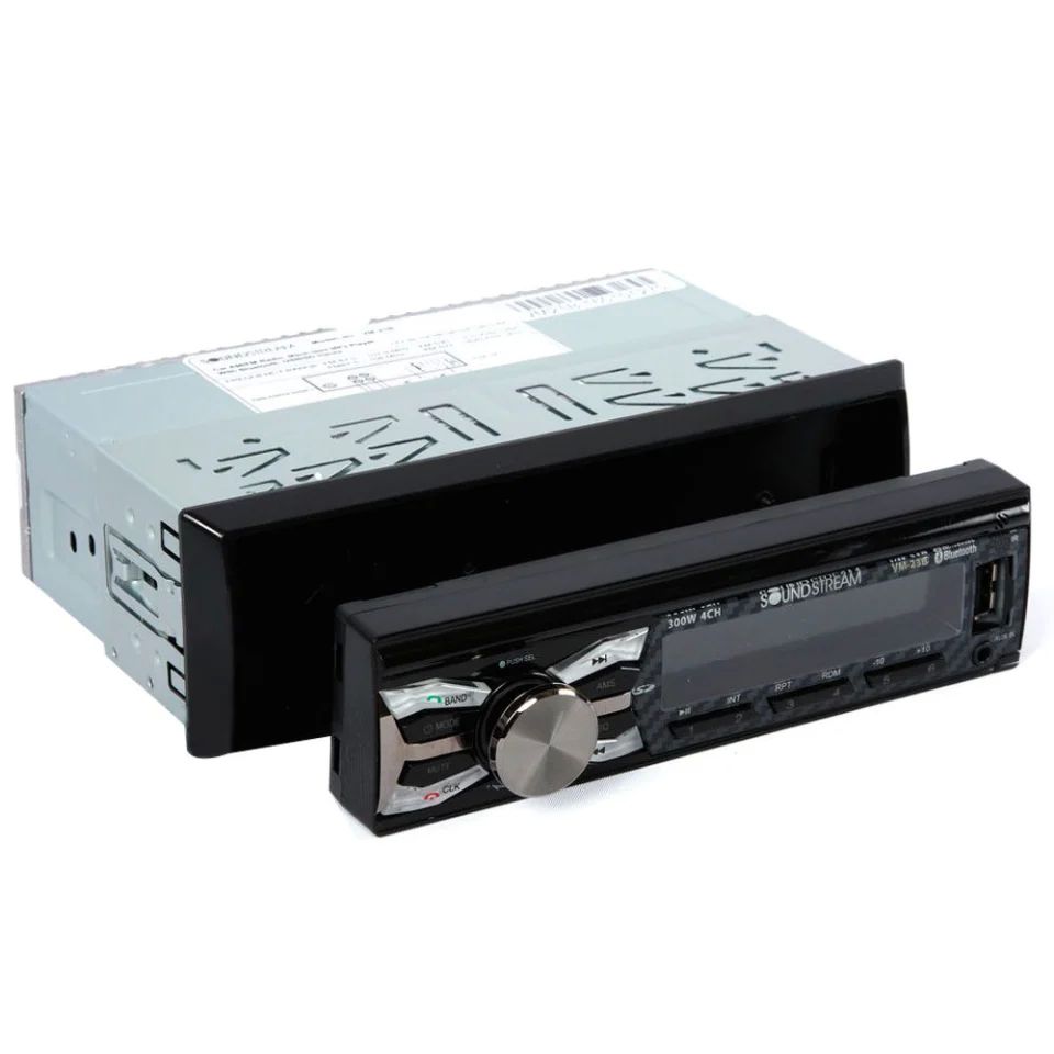 Autoestéreo Para Auto Soundstream Vm-23b Con Usb, Bluetooth Y Lector De Tarjeta Sd