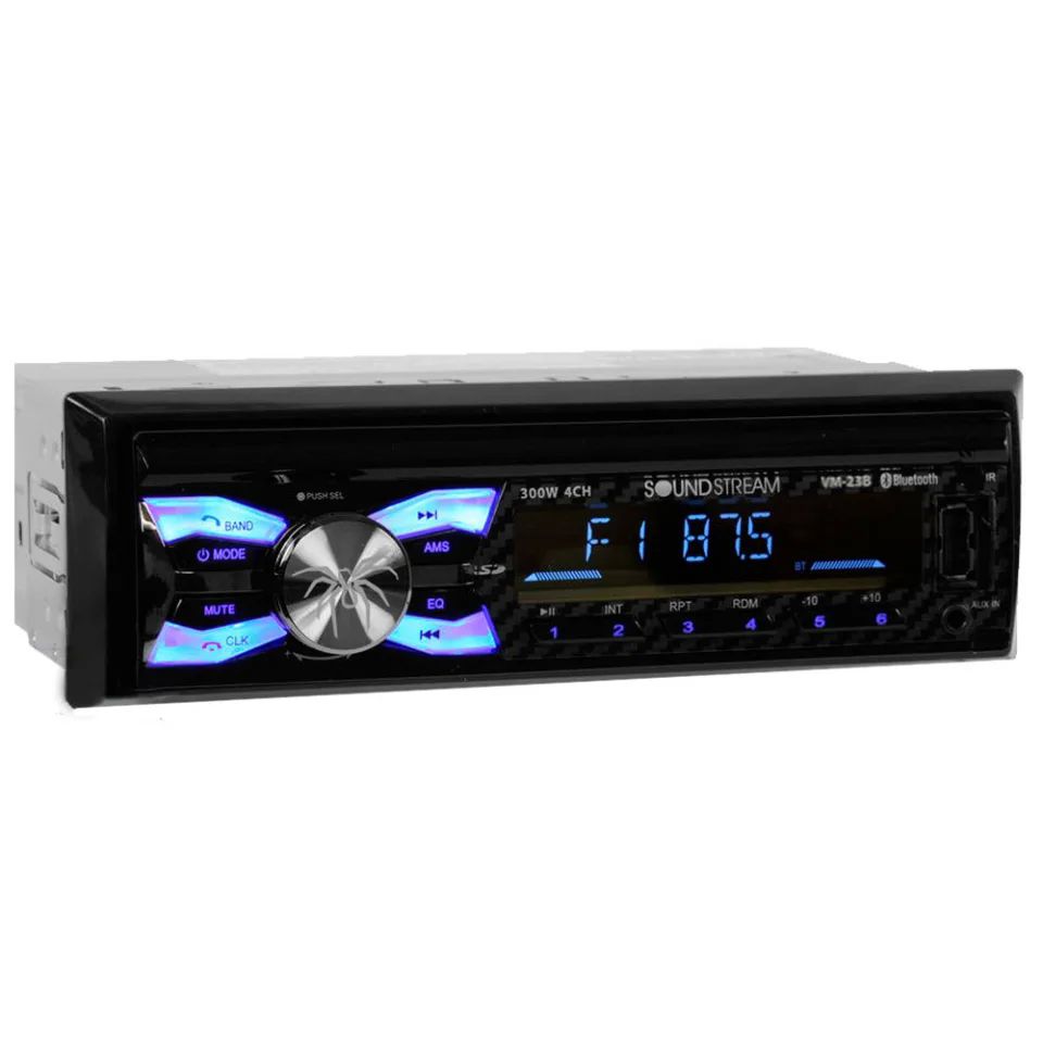 Autoestéreo Para Auto Soundstream Vm-23b Con Usb, Bluetooth Y Lector De Tarjeta Sd