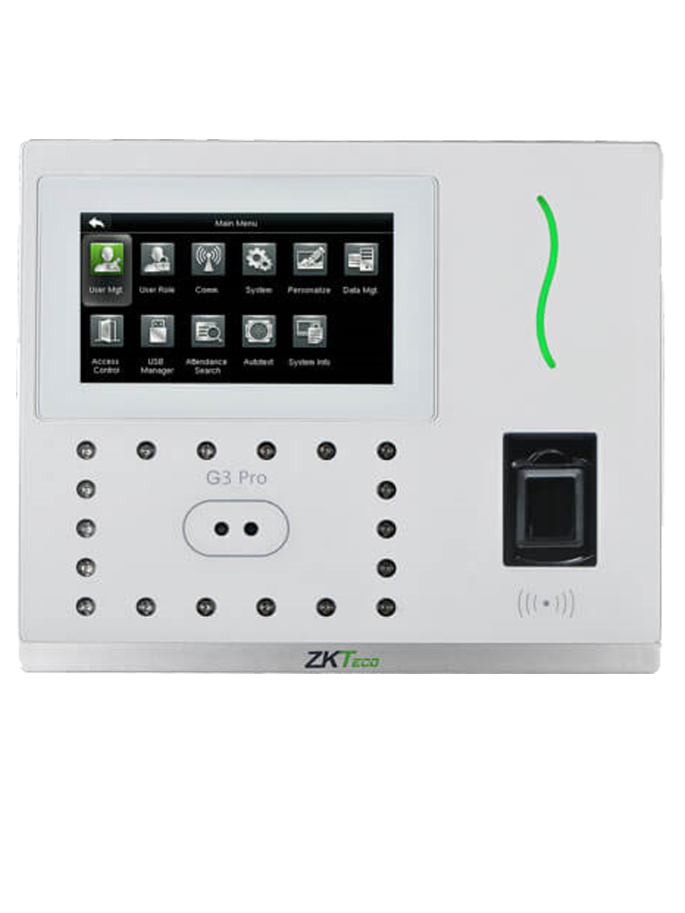 Checador ZKTECO Biometrico / Reconocimiento Facial / 12,000 Rostros 