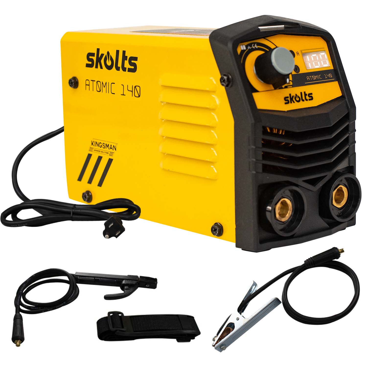 Soldadora Inverter 110v 140 amp Skolts Atomic Mini 140 Plus Kingsman 