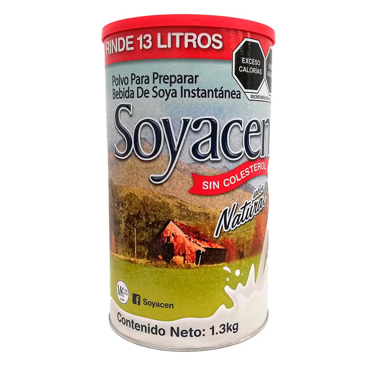 Bebida Leche De Soya En Polvo 1.3 Kg Soyacen