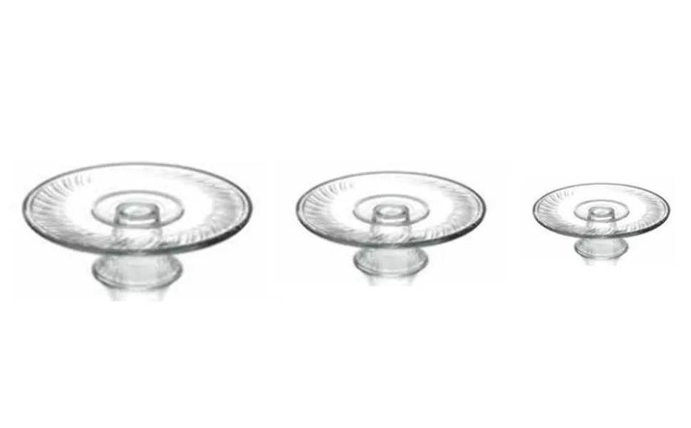 Base Para Postres Cupcakes 3 Pisos Selene de Vidrio LIBBEY