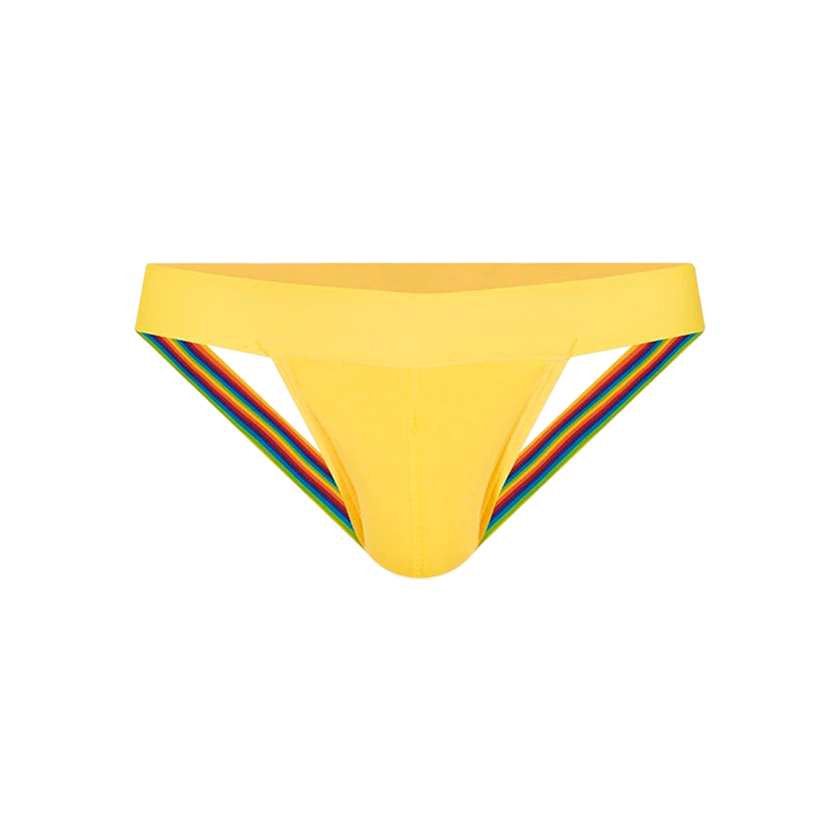 Calzoncillos Tipo Suspensorio Para Hombre, Pack de Trusas Tipo Suspensorio Para Hombres, Set de 3 Piezas Calzoncillos Brief, Tripack de Trusas Suspensorio Azul, Amarillo y Rojo.