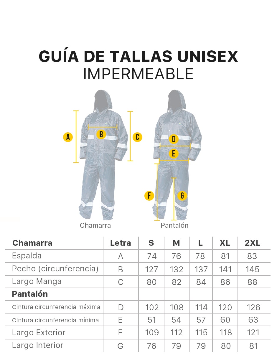 Impermeable para lluvia Motociclista Seguridad Industrial Beckon BK105 Reflejante Para Uso Rudo Doble Refuerzo En Entrepierna.