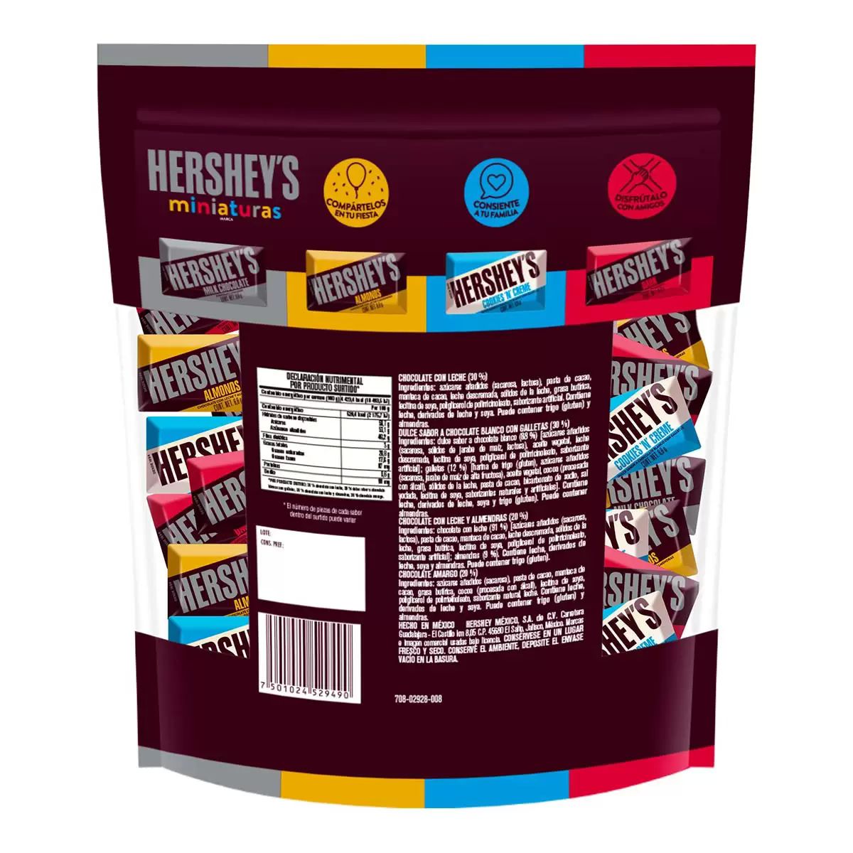 Hershey´s Miniatura 900g Surtido Chocolates