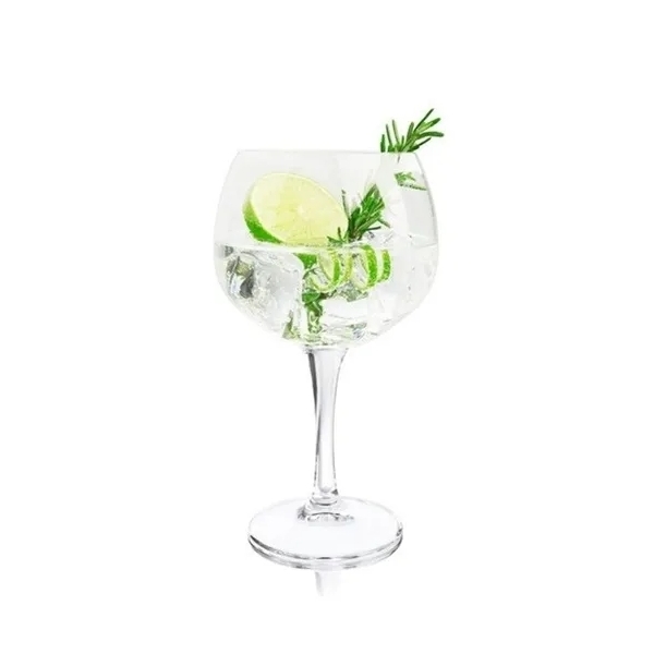 6 Copas Gin Havana 620ml vidrio Templado Vicrila