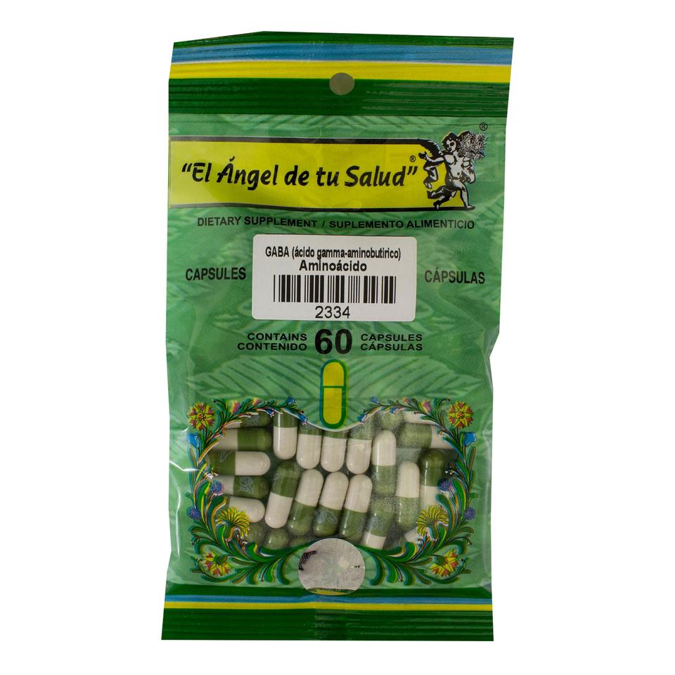 Gaba 120 cápsulas El Angel de tu Salud 2Pack
