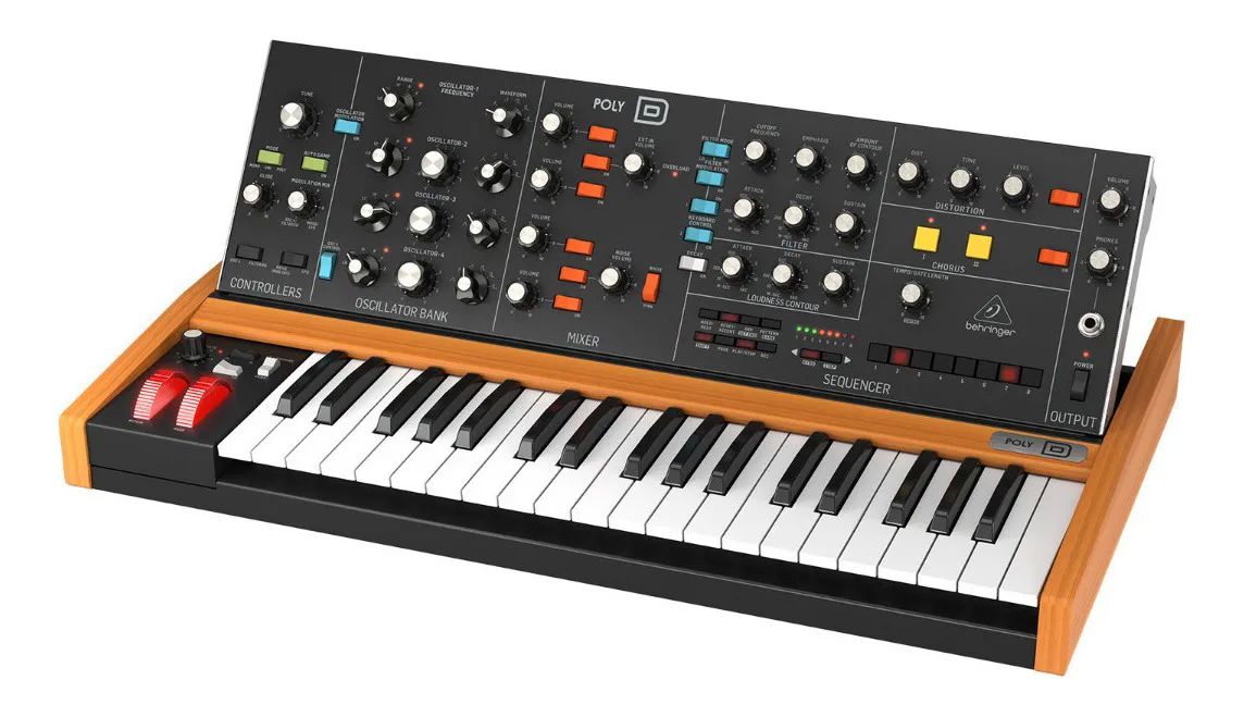 Sintetizador Polifónico Anàlogico Behringer Modelo POLY D