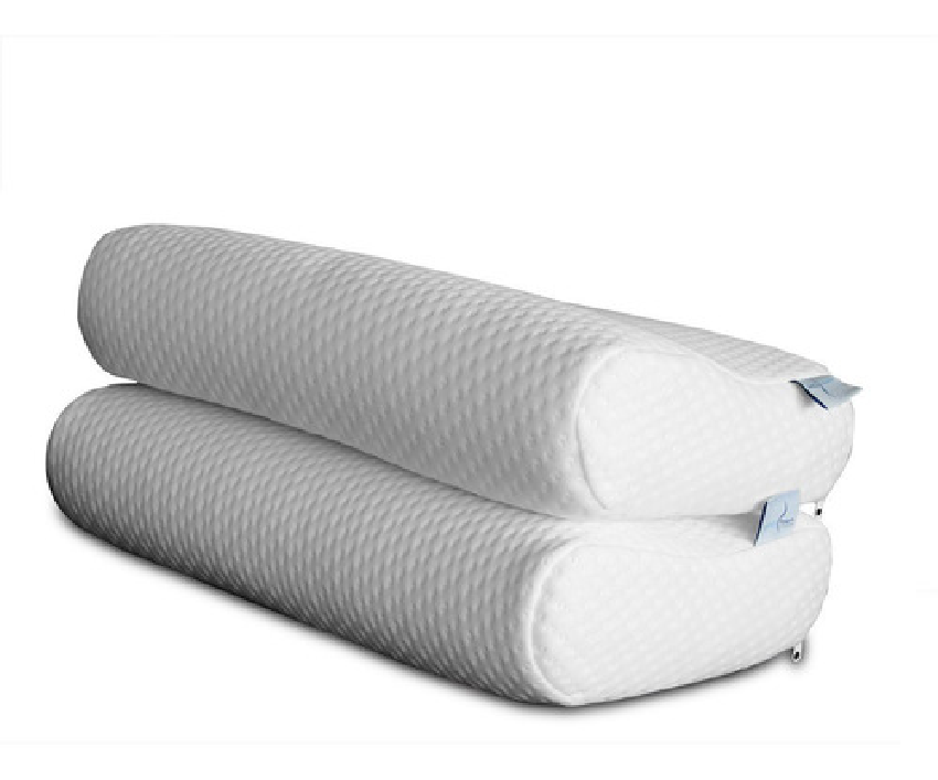 MEMORY FOAM Almohada Súper Suave de Memory Foam Ergonómica Individual Color Blanco 48 x 30 11 cm