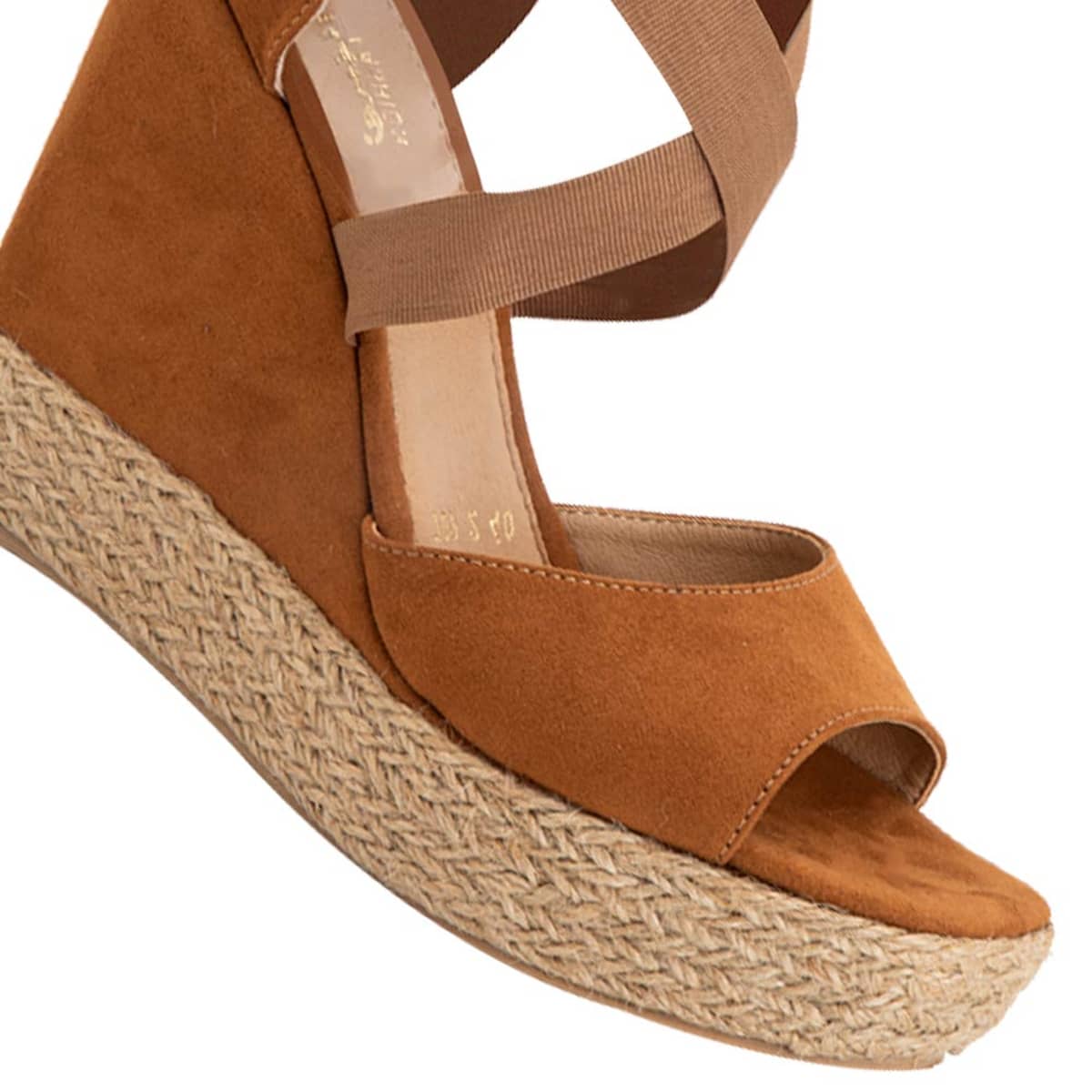 Sandalia Plataforma Vi Line Para Mujer Color Marrón 1034233