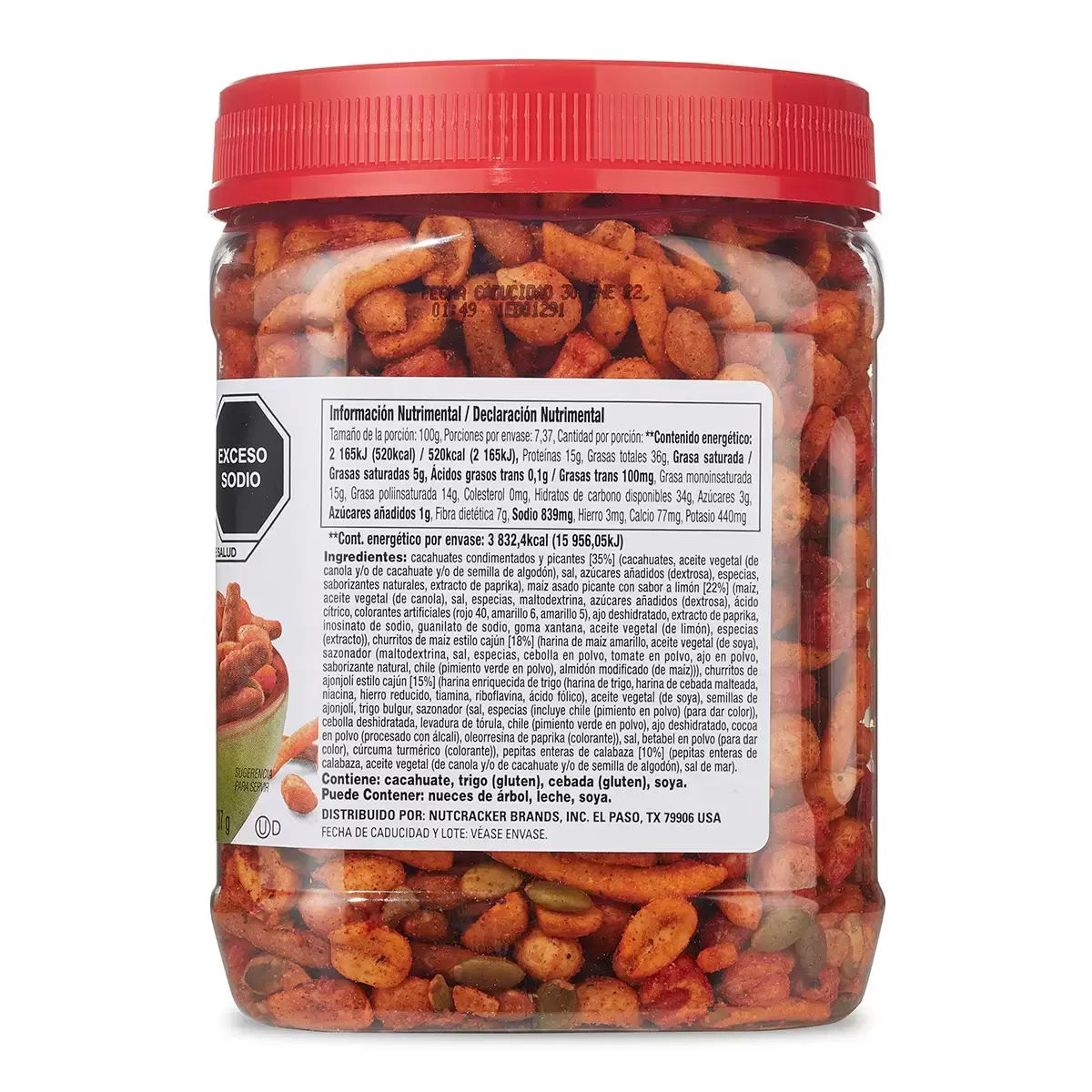 Hoodys Mezcla De Botanas 737g